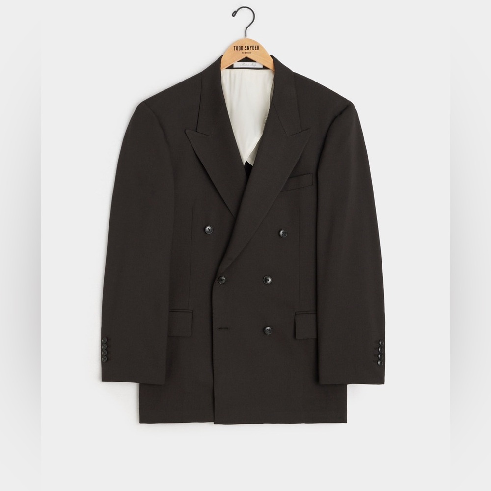 Todd Snyder Gabardine Double Breasted Jacket